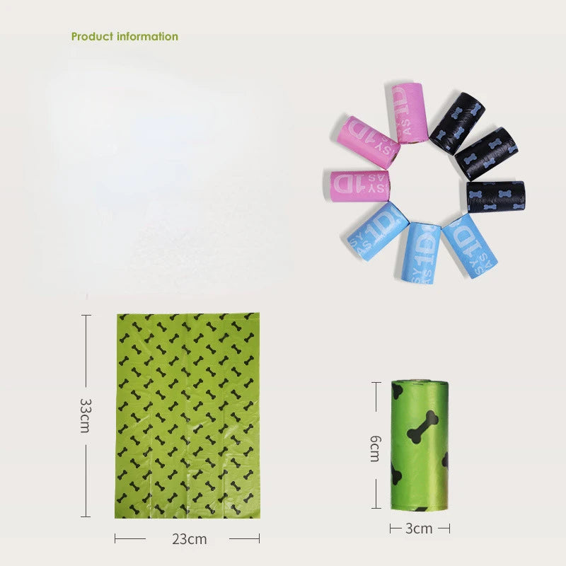 EPI Biodegradable Pet Garbage Bag Dog Poop - PetsiePaws Co.