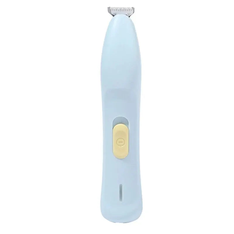 LED pet clippers showing illuminated cutting area for precise grooming