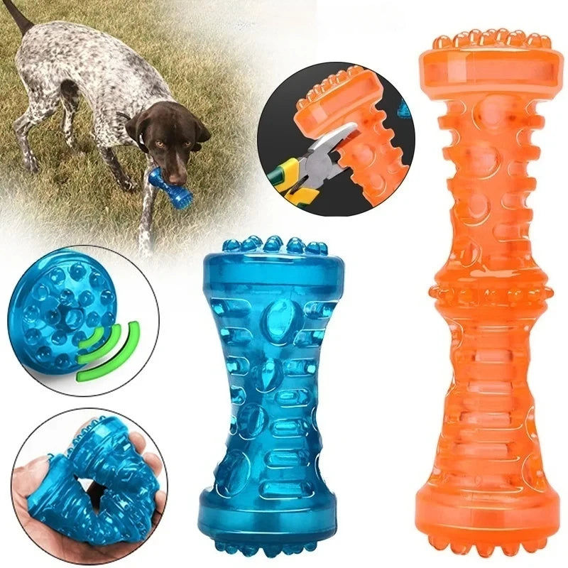 Durable Rubber Chew Toy for Puppies – Interactive and Bite-Resistant