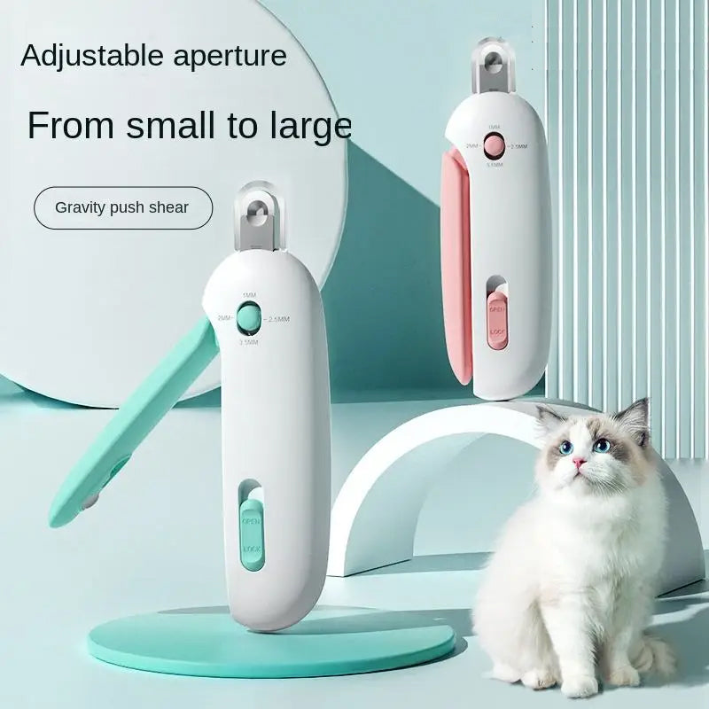 Professional Grooming Tools Adjustable Hole Pet Nail Trimmer Cat Dog Nail Clippers - PetsiePaws Co.