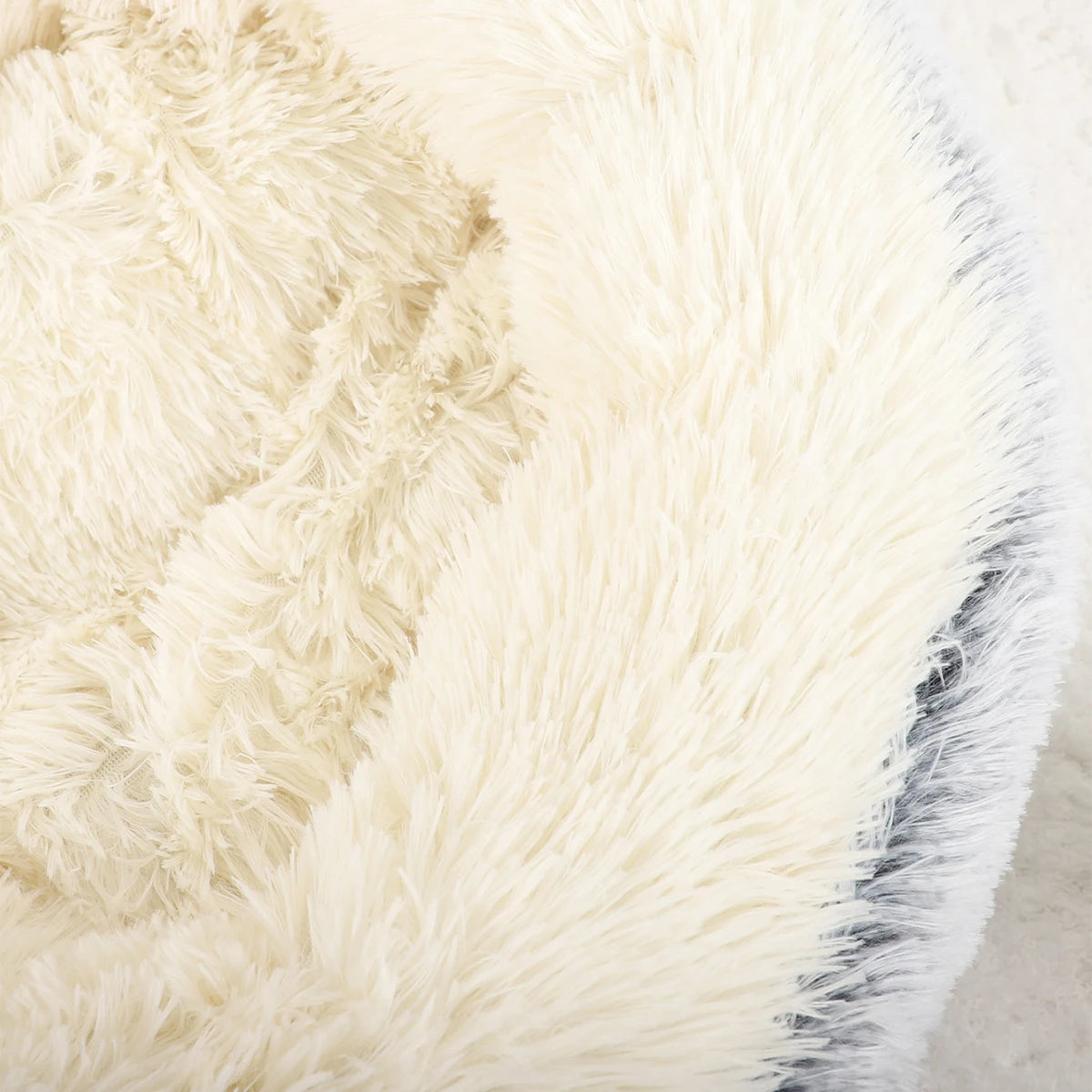Donut Dog Bed for Large Dogs Plush Beds Pets Round Accessories Small Basket Sofa Baskets Pet Big Cushion Supplies Puppy Mat Cats - PetsiePaws Co.