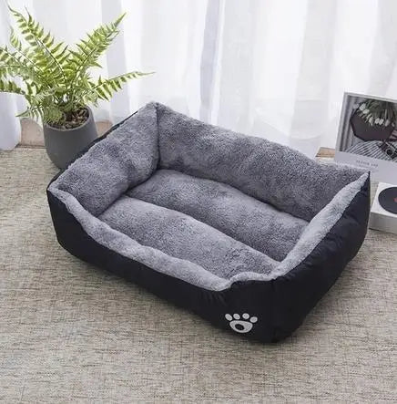 Large Pet House Dog Bed Cat Mat Long Plush Deep Sleeping Warm Soft Small Dog Cushion Calm Beds for Puppy Chihuahua - PetsiePaws Co.