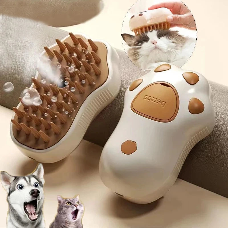 3 in 1 Electric Pet Grooming Brush - PetsiePaws Co.