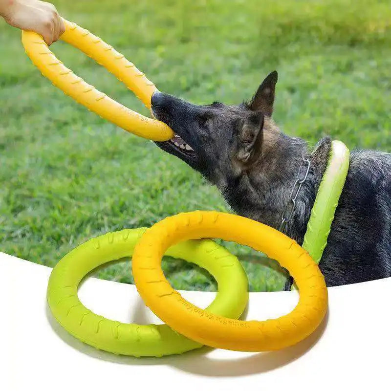 Durable Flying Disk & Puller – Floating, Anti-Bite Toy for Active Dogs