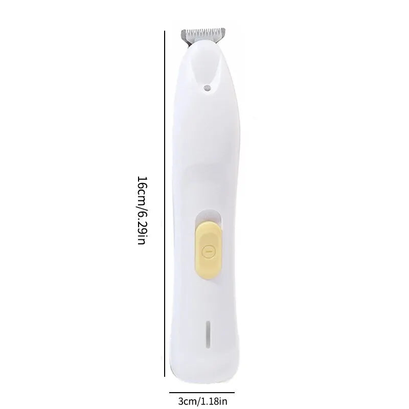 Pet Electric Push Clippers with Led Lights Foot Hair Trimmer Professional Dog and Cat Care Supplies - PetsiePaws Co.