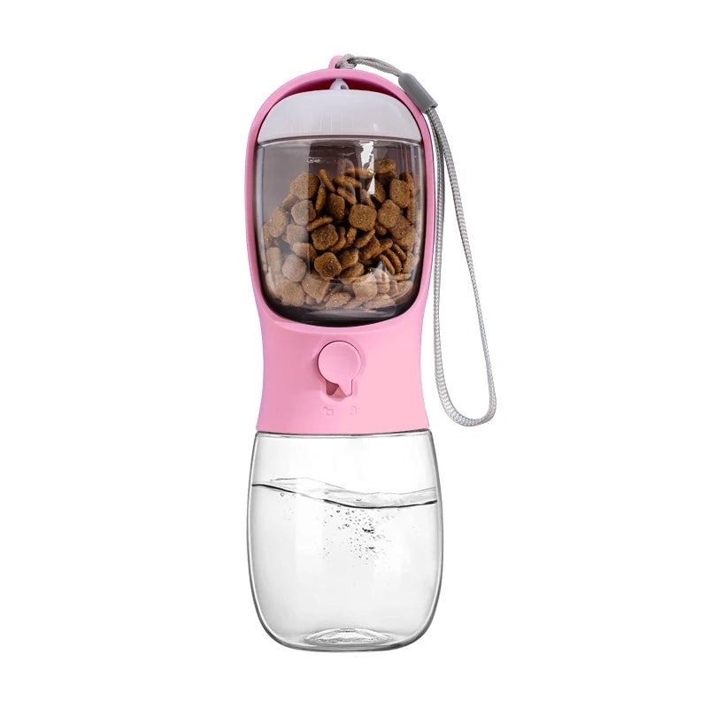 Close-up of 300ml pet water bottle dispenser mechanism