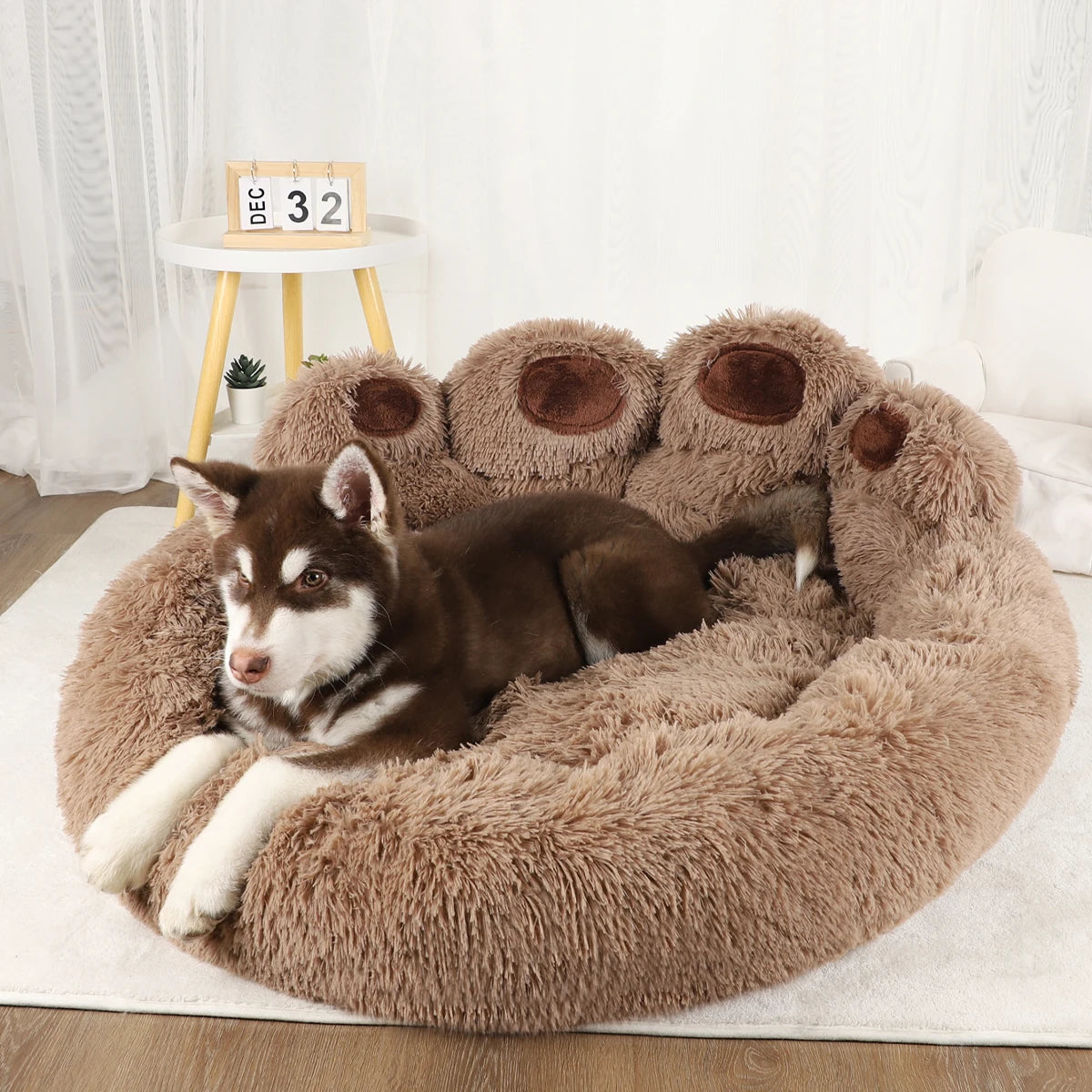 Fluffy Pet Bed – Cozy Sofa Mat for Dogs & Cats - PetsiePaws Co.