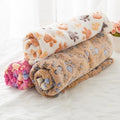 Soft Fluffy High Quality Pet Blanket Cute Cartoon Pattern Pet Mat Warm and Comfortable Blanket for Cat Dogs - PetsiePaws Co.